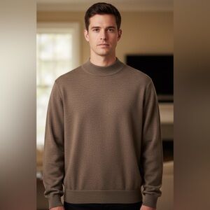 🤎 Harold Powell Vintage Men’s Tan Cashmere Blend Sweater | Size Large 🤎